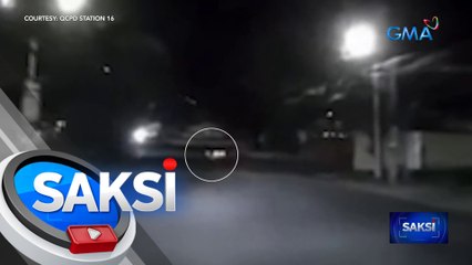 Pulis sa Quezon City, sugatan nang kaladkarin ng isang kotse; 23 year-old na suspek, arestado | Saksi
