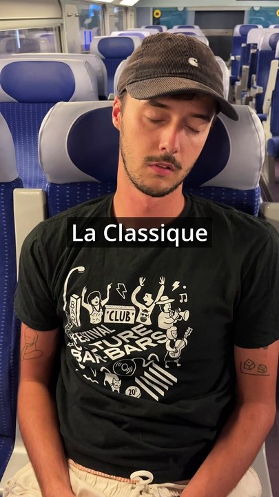 Les siestes de train