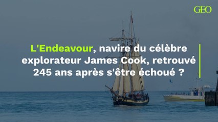 Endeavour : le navire du célèbre explorateur James Cook, retrouvé 245 ans après s'être échoué ?