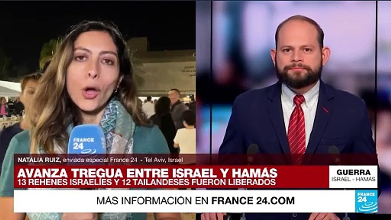 Informe desde Tel Aviv: Hamás liberó a 13 rehenes israelíes y 12 tailandeses