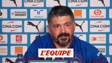 Gattuso : «Le mot d'ordre, c'est de ne pas paniquer» - Foot - L1 - OM