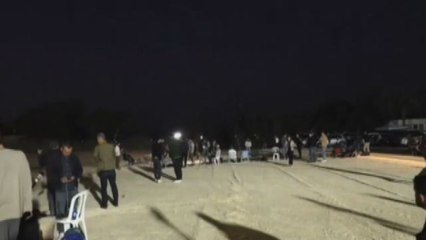 L'attesa degli ostaggi alla base militare israeliana