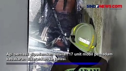 Diduga Alami Korsleting, Rumah di Jakarta Selatan Terbakar