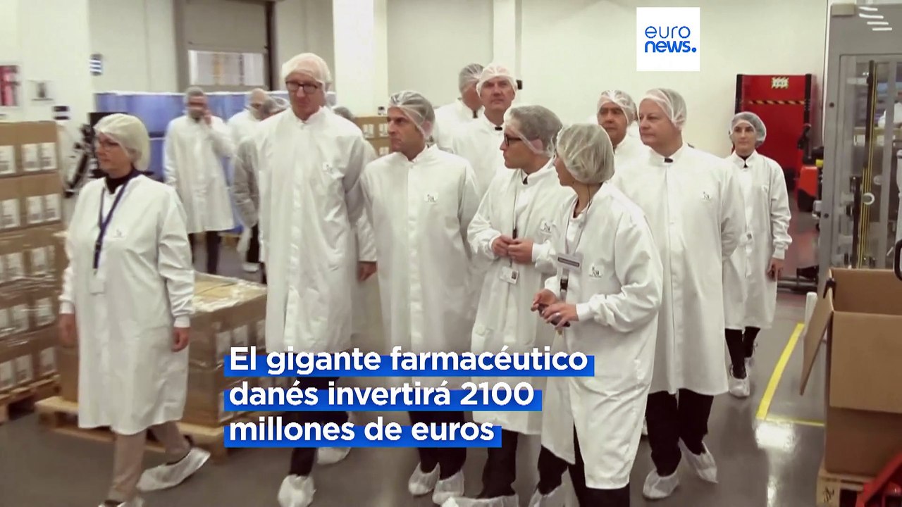 La farmacéutica danesa Novo Nordisk invierte 2100 millones de euros en