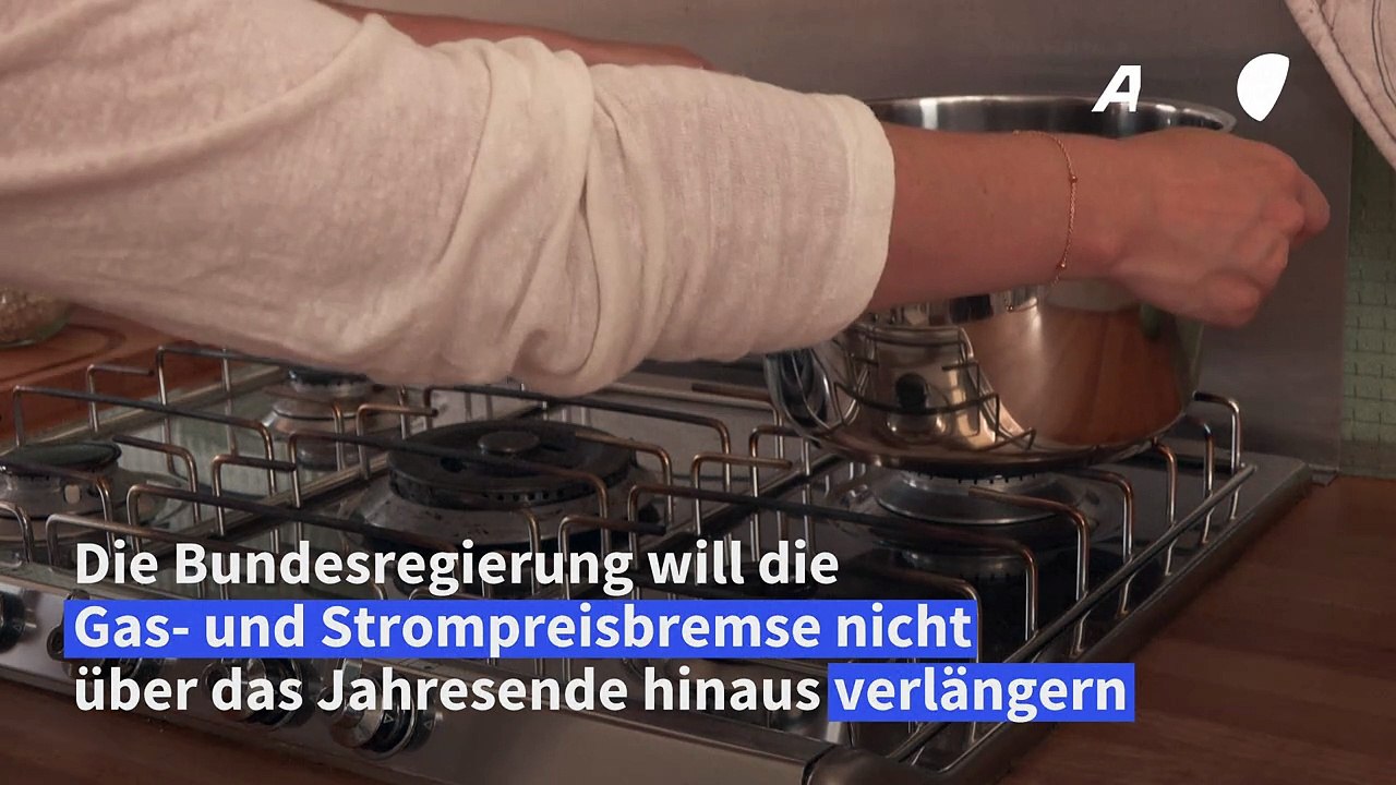 Strom- und Gaspreisbremsen werden zum Jahresende beendet