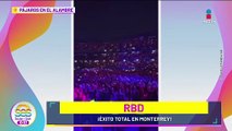 ¡RBD llega a México y Maite Perroni EMOCIONA a Monterrey con su mensaje!