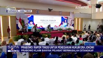 Alasan Prabowo Klaim Nilai Rapor Tinggi untuk Penegakan Hukum Era Jokowi