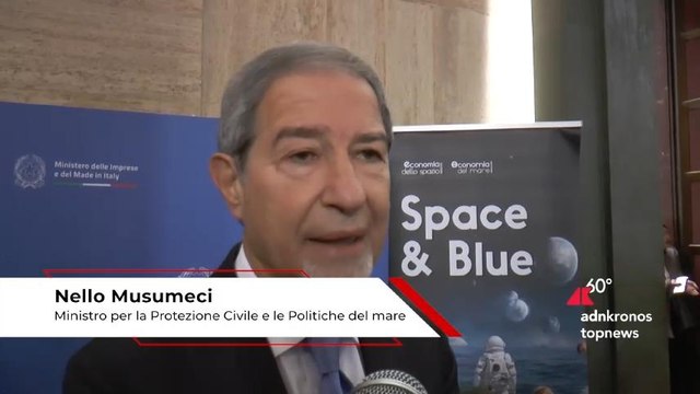 Economia, ministro Musumeci: Spazio e mare settori che vedono Italia protagonista