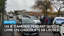 Troyes : elle reçoit 135 € d’amende pendant qu’elle livre les chocolats de l’école