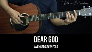 Dear God - Avenged Sevenfold | EASY Guitar Tutorial with Chords / Lyrics