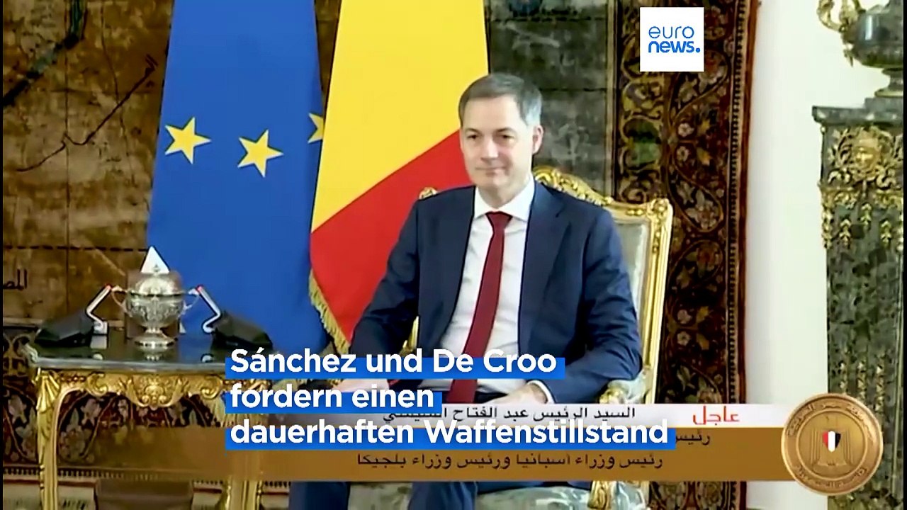 'Völlig inakzeptabel': Kritik aus Spanien und Belgien empört Israels Regierung