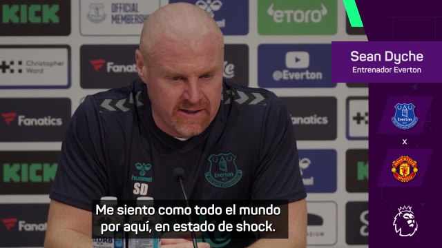 Dyche tras la sanción: Estoy en shock, es desproporcionado