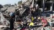 شاهد: لقطات جوية تُظهر حجم الدمار في شرق مدينة خان يونس بقطاع غزة