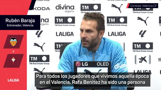 Baraja: Rafa Benítez ha tenido una influencia importante en mí