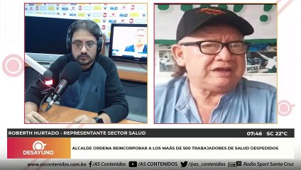 ROBERT HURTADO - REPRESENTANTE DEL SECTOR SALUD