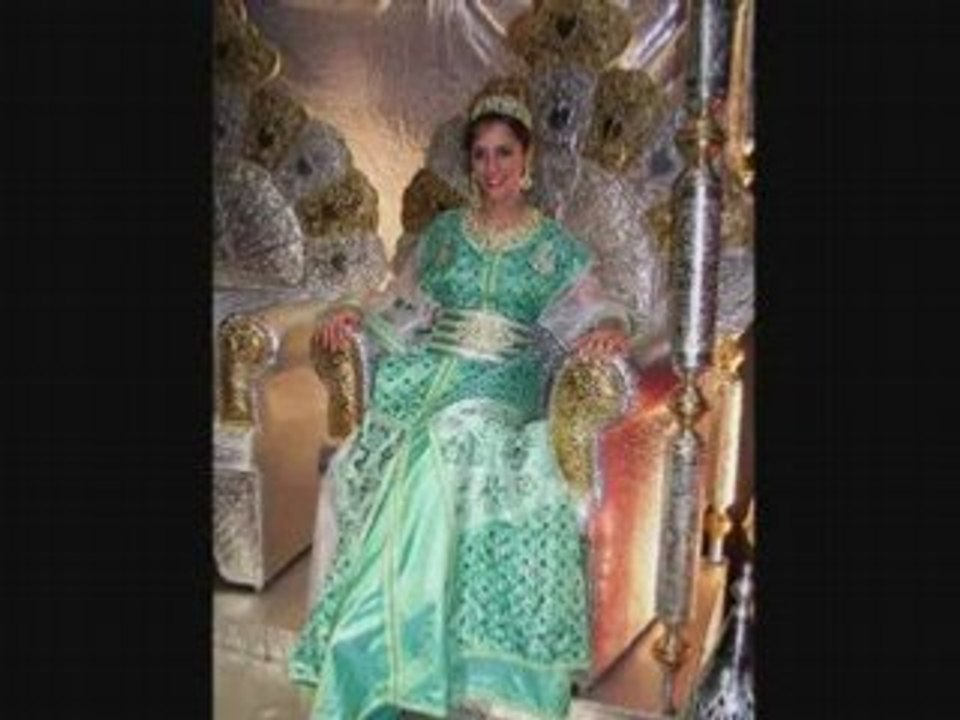 Tenue de mariage marocain