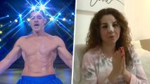 Juan Angel pidió bailar solo y le dedicó su presentación a Mayte Carranco