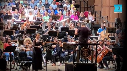 El Teatro Argentino abrió las puertas para el ensayo general del “Réquiem” de Verdi