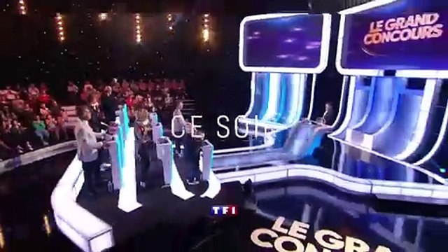 La bande-annonce du Grand concours du vendredi 24 novembre 2023 sur TF1.