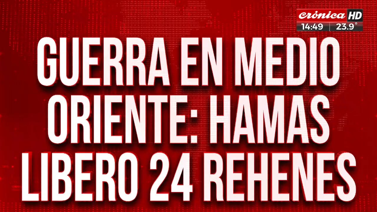 Dos familiares de argentinos fueron liberados en el intercambio de rehenes entre Israel y Hamas