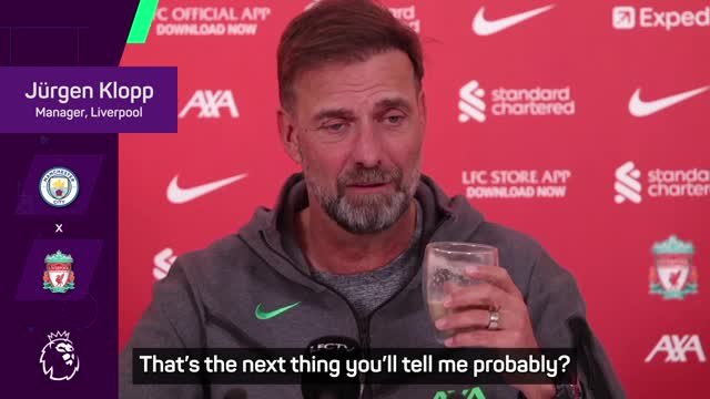 Klopp admits when City are confident 'no team' can beat them