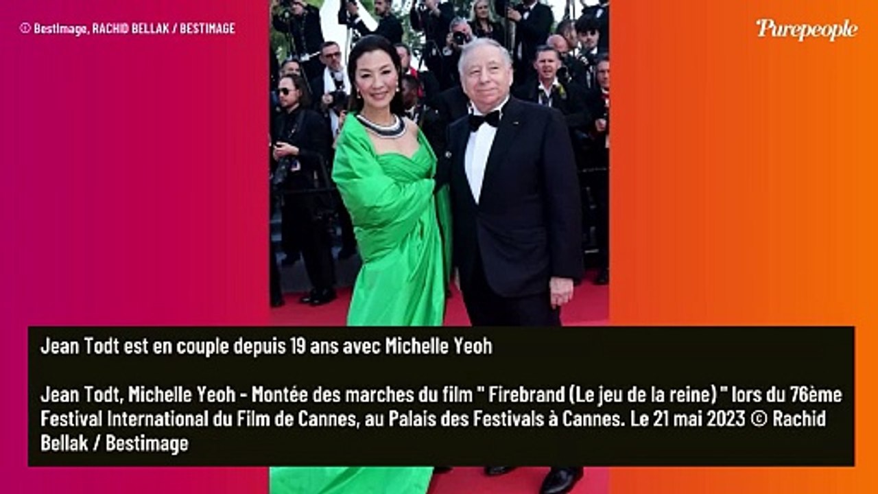 PHOTO Jean Todt : pose câline avec sa femme Michelle, sublime actrice internationale de 16 ans de moins