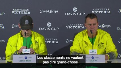 Coupe Davis - Hewitt : "Très fier des garçons" après la qualification en finale