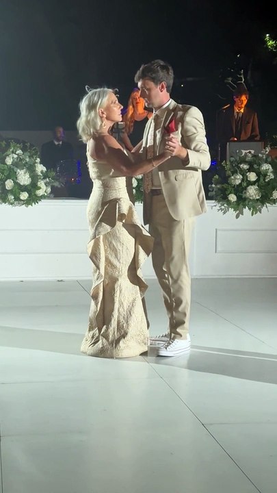 Fun Mother-Son Wedding Dance