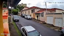 Câmeras flagram furto de caminhonete em Bragança Paulista
