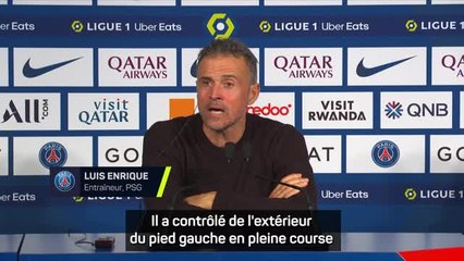 13e j. - Luis Enrique : "Son but, c'est du 100% Dembélé"