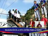 Jefe de Estado inaugura Cinta Costera Paseo La Marina en La Guaira