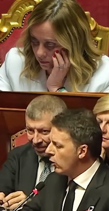 SCONTRO ACCESISSIMO MELONI RENZI SUL CARO BENZINA