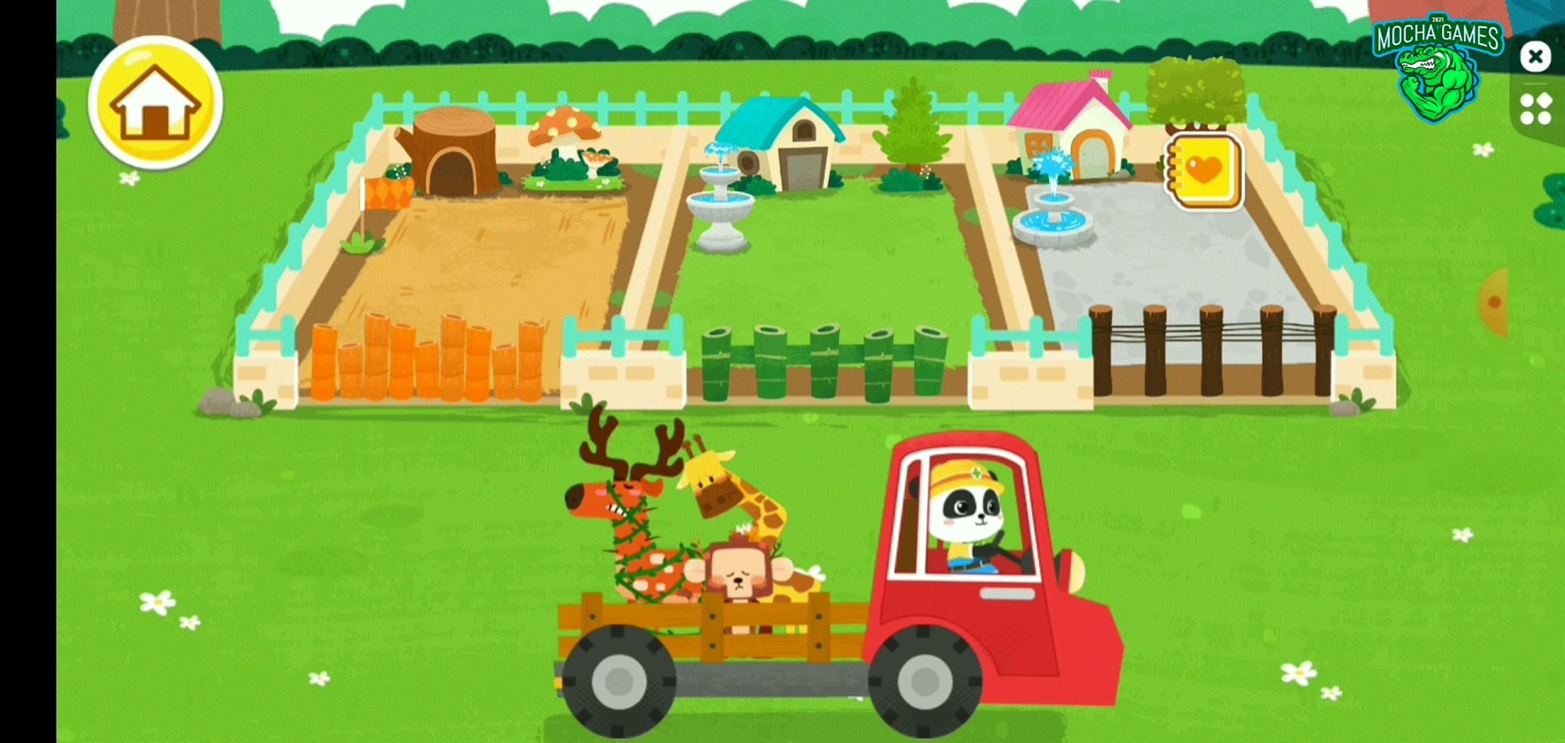 ⁣Saving Giraffes, Monkeys, and Deer in Baby Bus Game - Adventure Full of Challenges!
