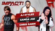 Impact Wrestling: Recordando la pelea de AJ Styles VS. Samoa Joe VS. Chris Sabin