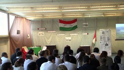 Március 15-i ünnepély a Pesterzsébeti Benedek Elek Iskolában