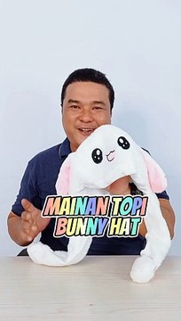 Mainan bunny hat - mainan topi anak lucu - mainan topi viral #toysforkids