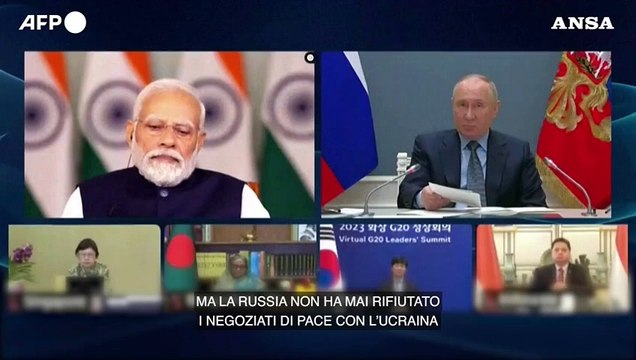 Putin: Occorre pensare a come fermare tragedia in Ucraina