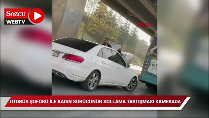 Ankara’da trafikte sollama tartışması