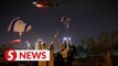 Helicopters carry freed Israeli children to hospital
