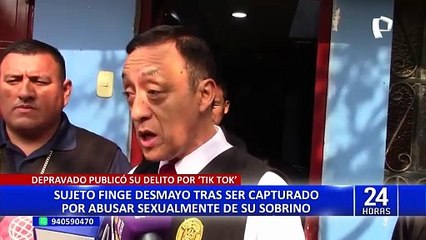 Comas: sujeto finge desmayo tras ser detenido por abusar sexualmente de su sobrino de 10 años
