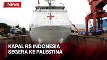 Kapal RS dr Radjiman Wedyodiningrat 992 Dicat Putih, Segera ke Palestina