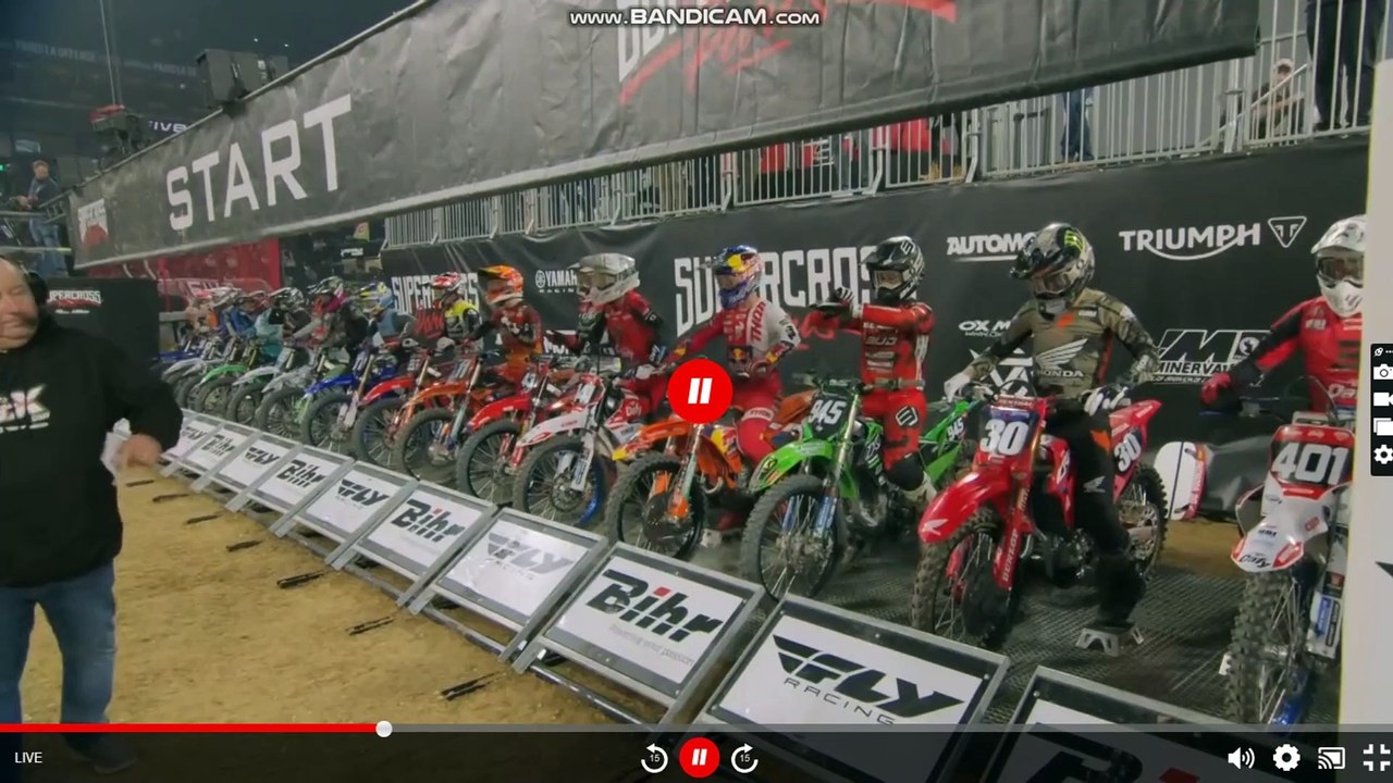 2023 Paris Supercross Day2 250 Race 1