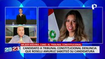 Aspirante al Tribunal Constitucional denuncia que Rosselli Amuruz saboteó su candidatura