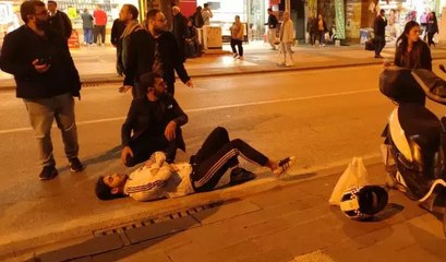 Motosiklet çarpınca şoka girdi, ‘Rüya bu’ deyip koşmaya başladı