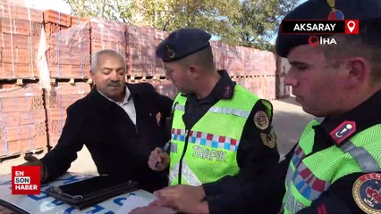 Aksaray'da ehliyetsiz, plakasız ve kasksız yakalanan motosiklet sürücüsünün isteği şaşırttı