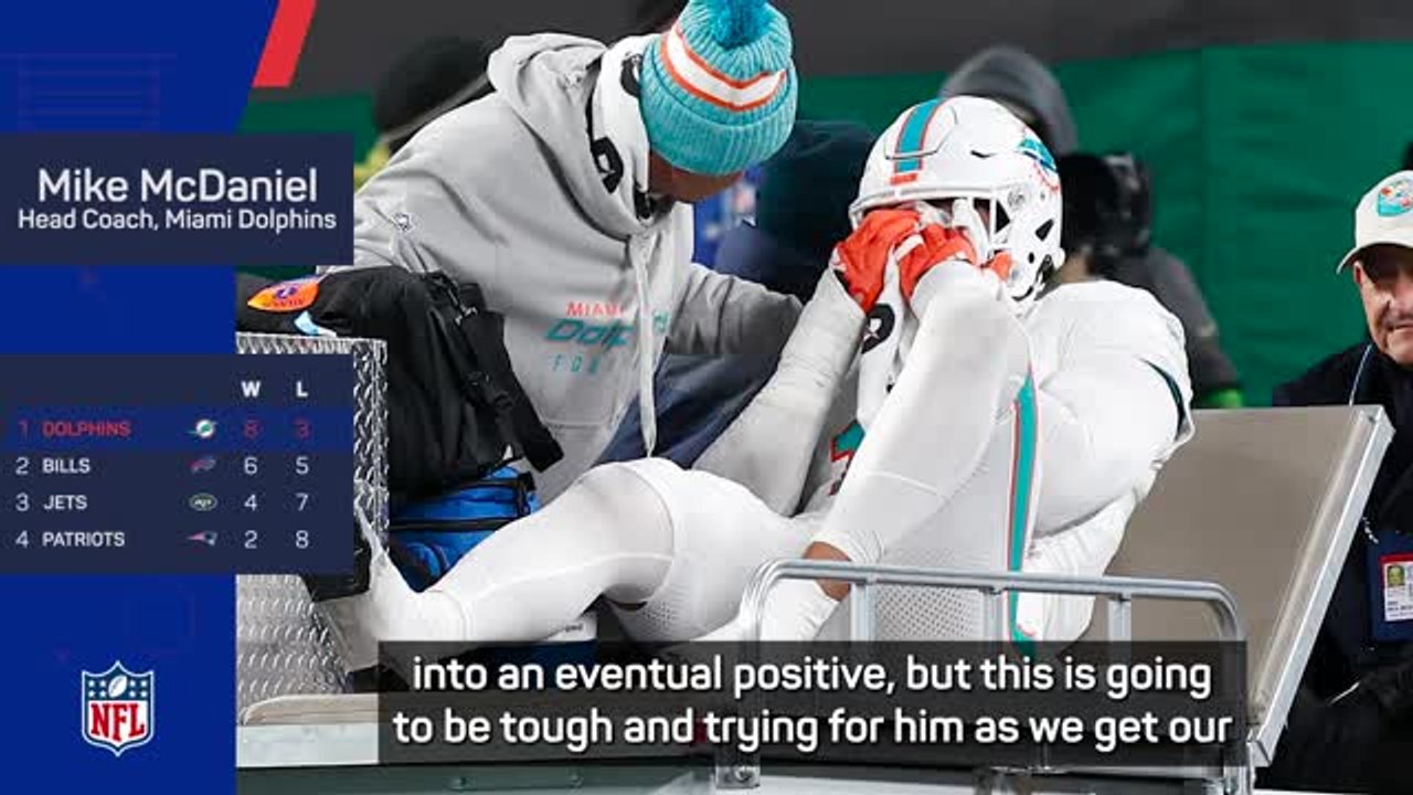 Dolphins preparing for 'worst case scenario' with injured LB Phillips' achilles