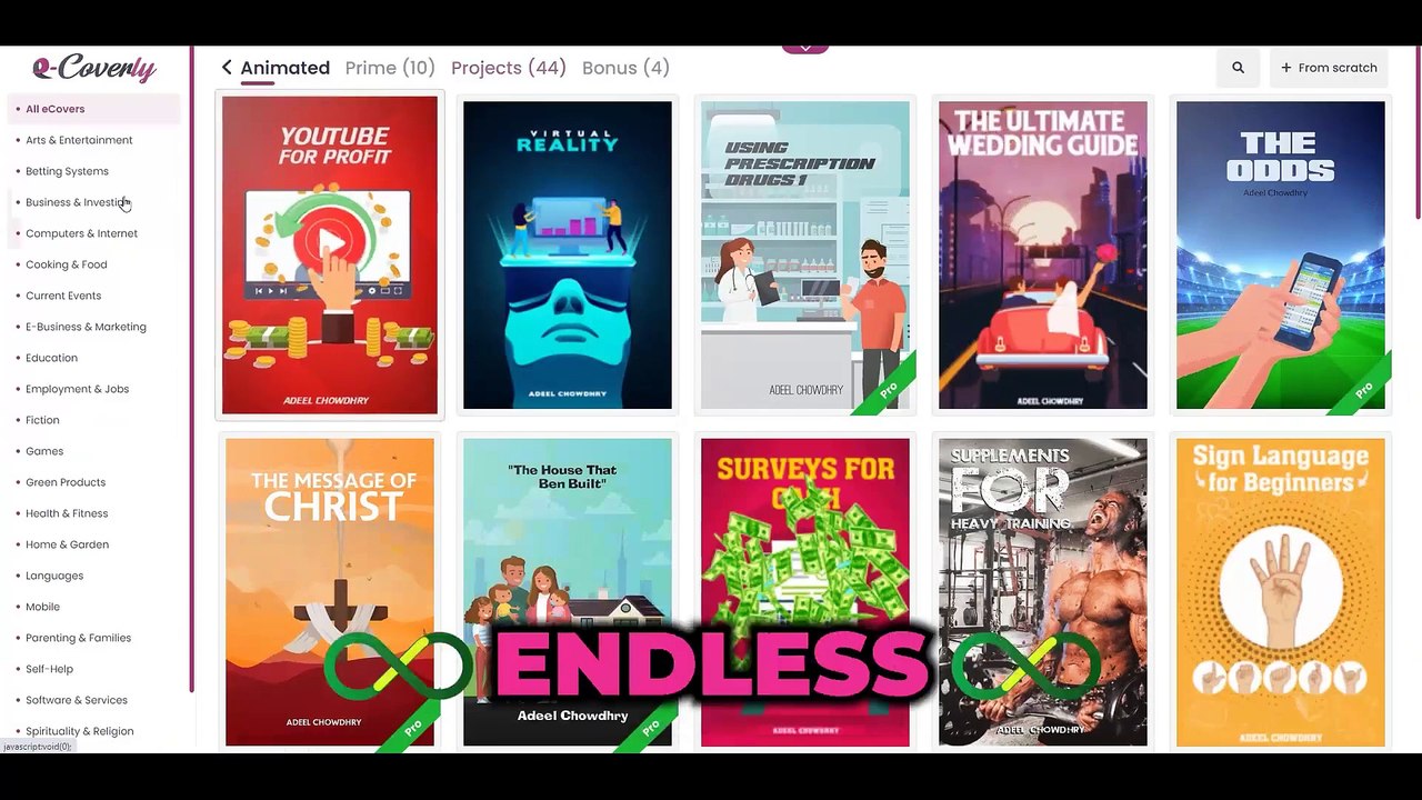 World's 1st Animated eCover creator