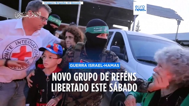 Israel e Hamas voltam a trocar prisioneiros este sábado