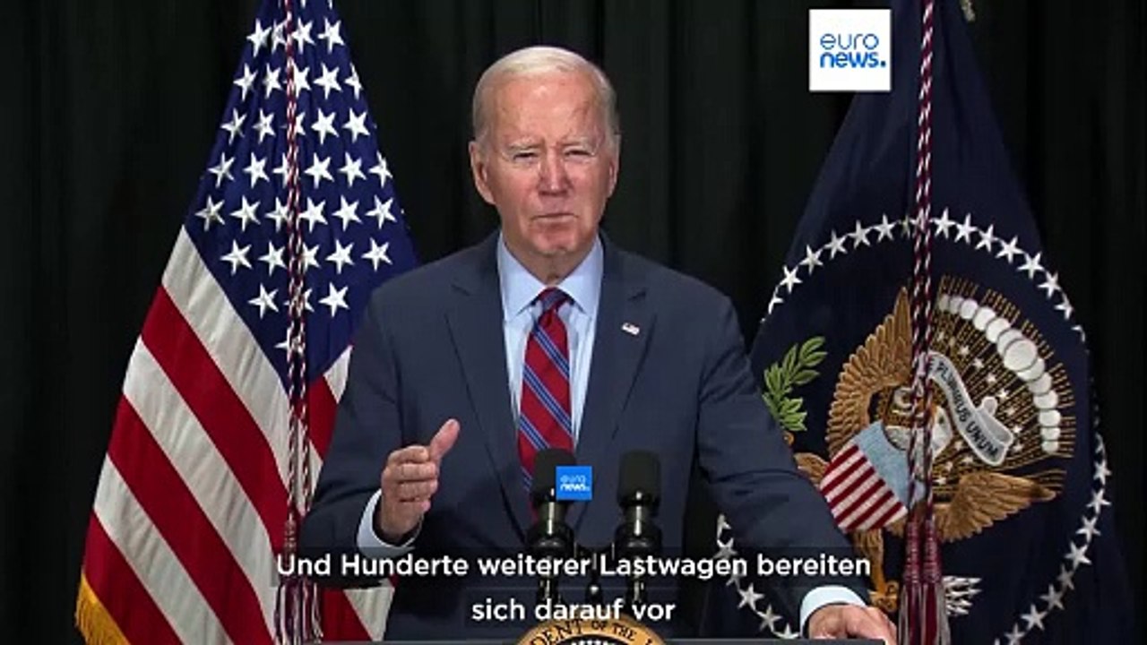 200 Lastwagen mit Hilfsgütern erreichen den Gazastreifen