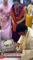 Offering Naivedyam to Ganapati  _ Ganeshotsav at the residence of Sadguru Aniruddha Bapu